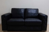 2シーターソファ　BLACK