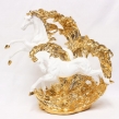 HORSES(WHITE GOLD)